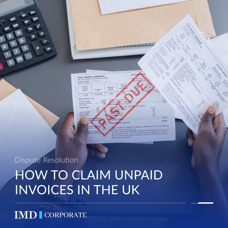 How to claim unpaid invoices in the UK