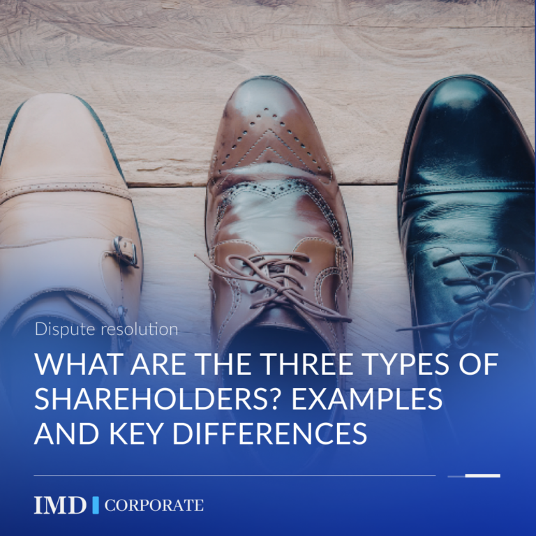 What are the three types of shareholders? Examples and key differences