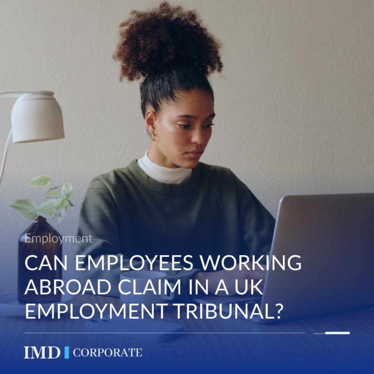 Can employees working abroad claim in a UK Employment Tribunal?