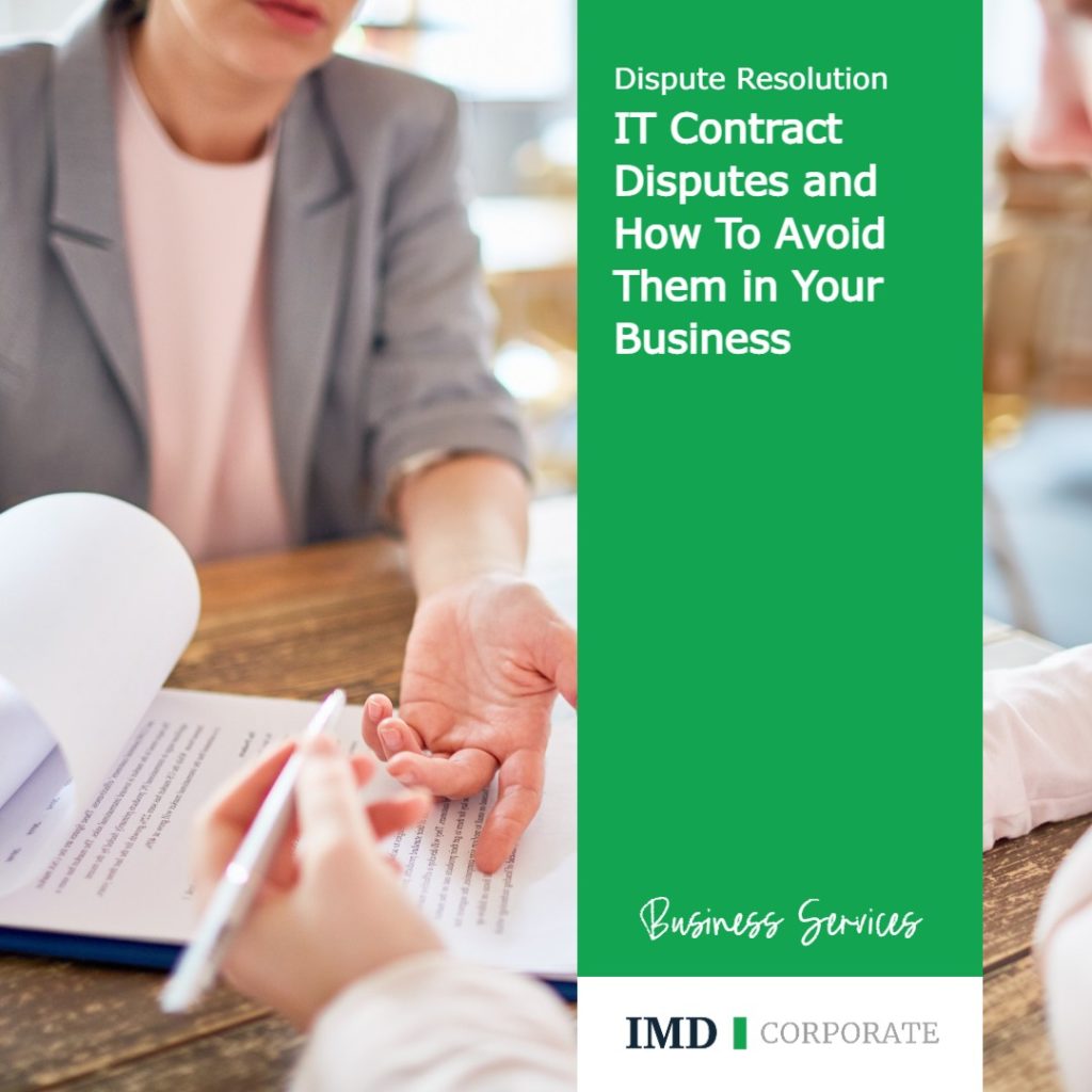 It Contract Disputes And How To Avoid Them In Your Business Imd